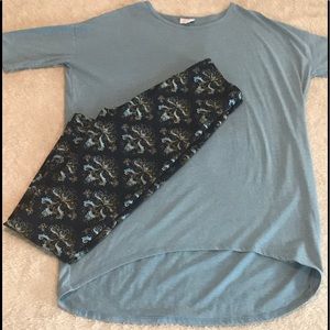 Lularoe Small EUC irma and EUC os vahl leggings